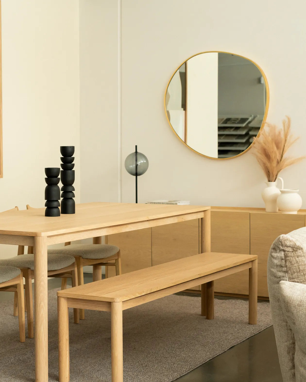 Pure Dining Bench 180cm - Oak