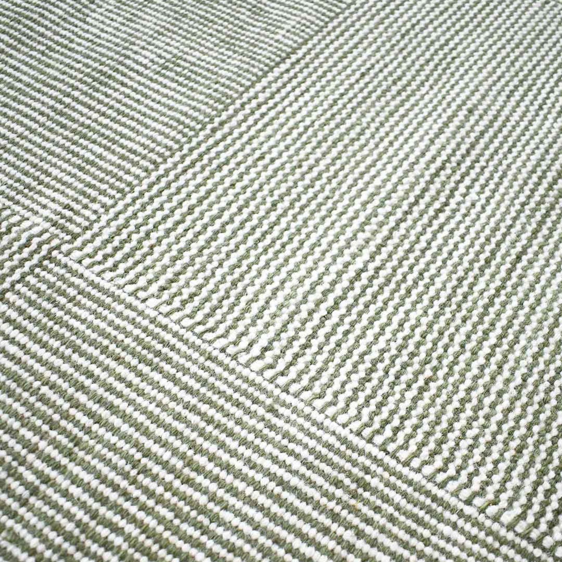 Braid Box Rug - Sage 250cm x 350cm