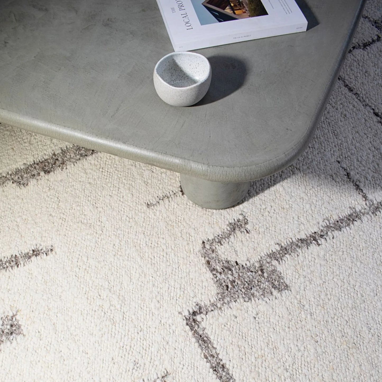 Heras Rug - Ivory / Taupe 300cm x 400cm