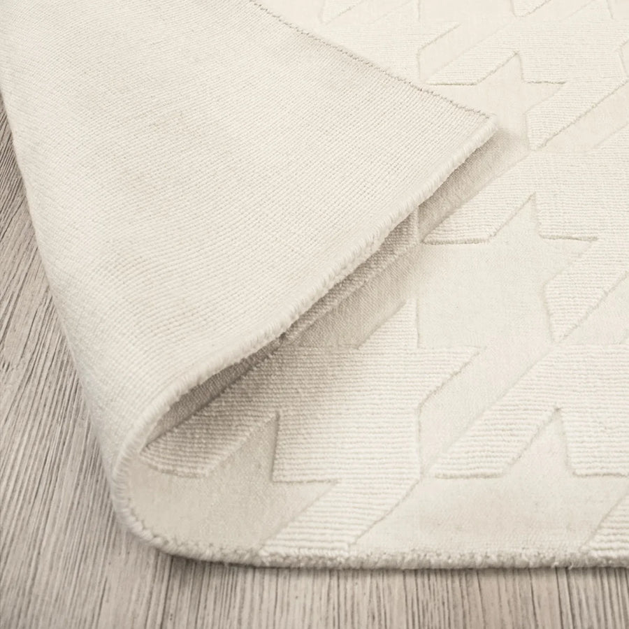 Pepita Rug - Ivory 200cm x 290cm