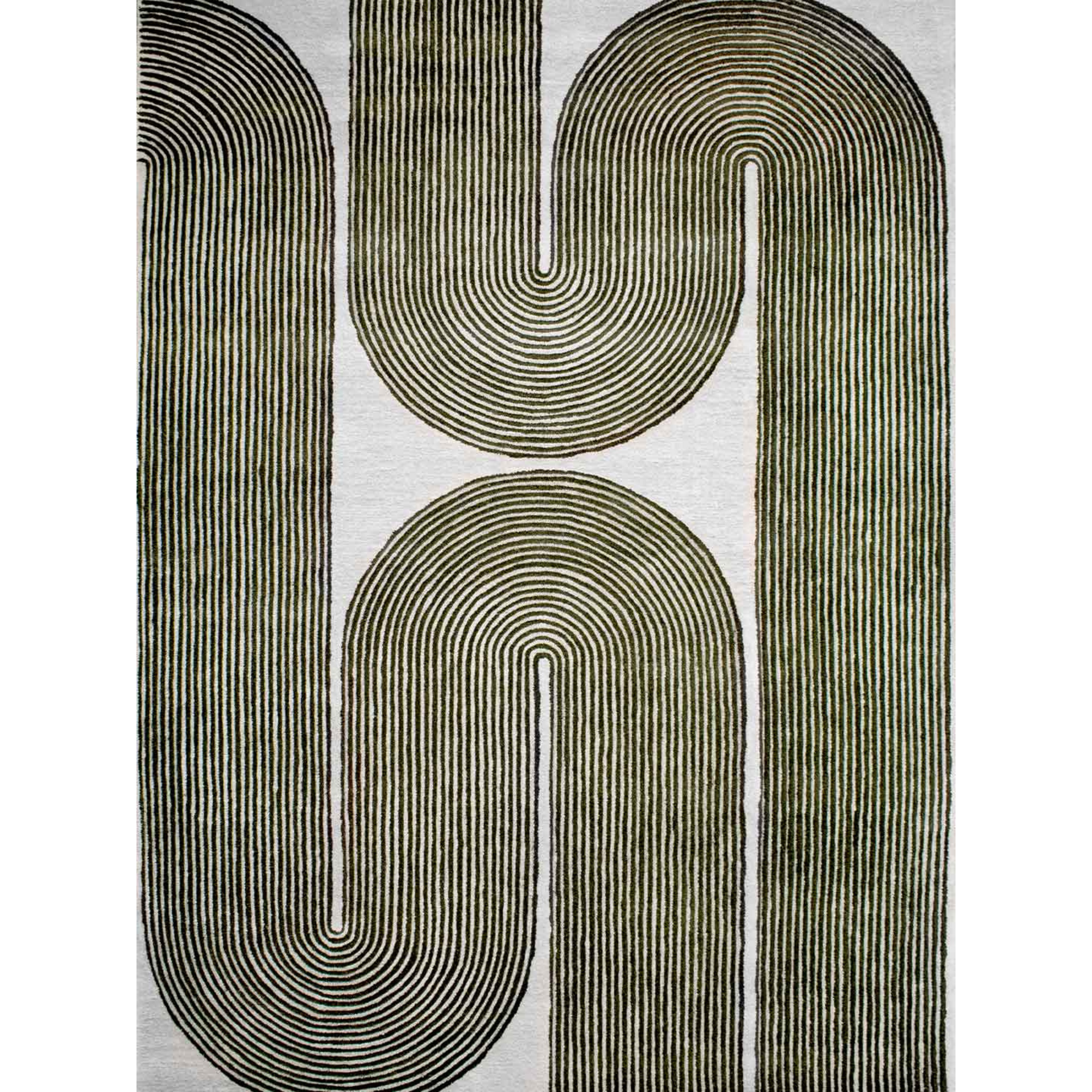 Viper Rug - Olive 200cm x 290cm