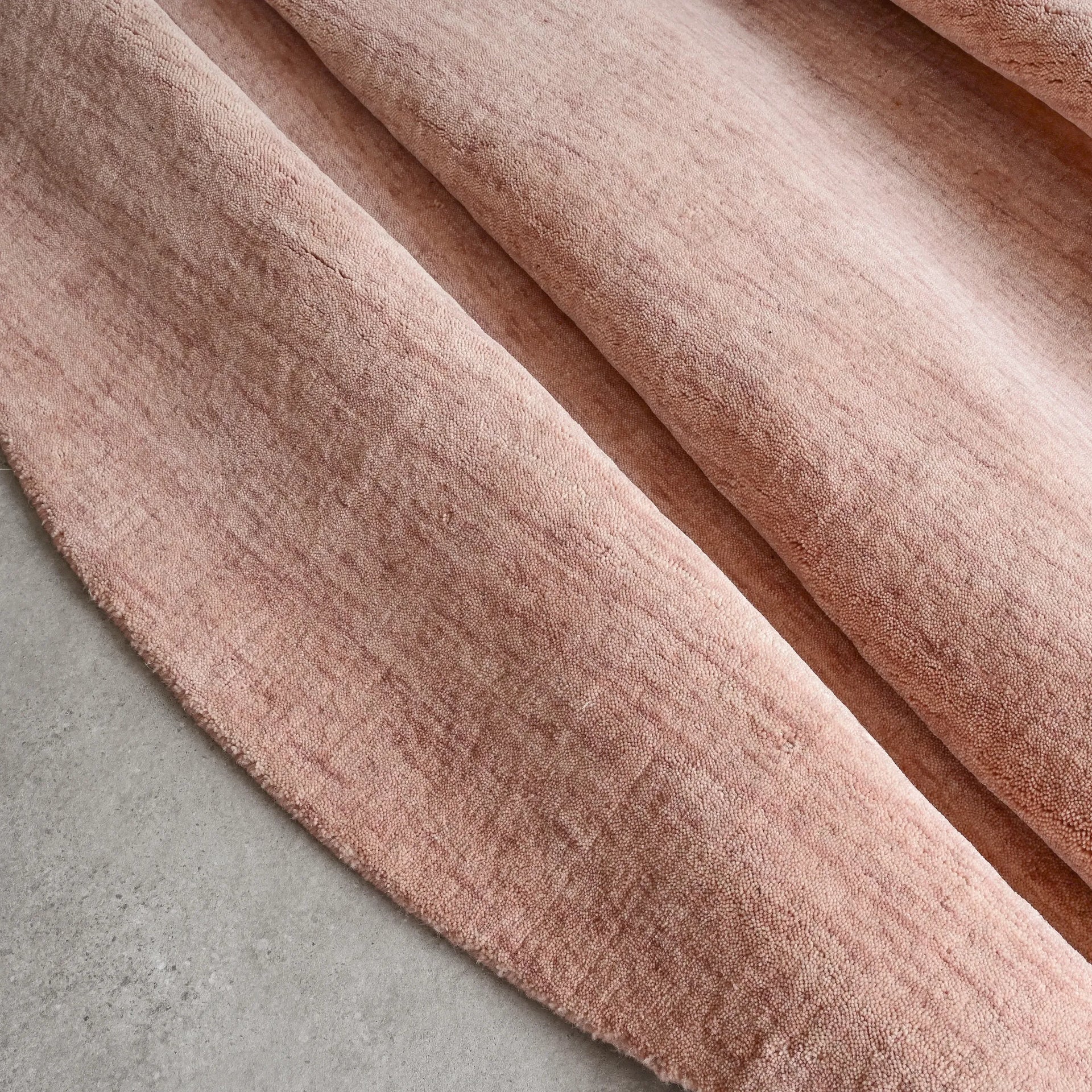 Anya Round Rug - Pink Salt 250cm x 250cm