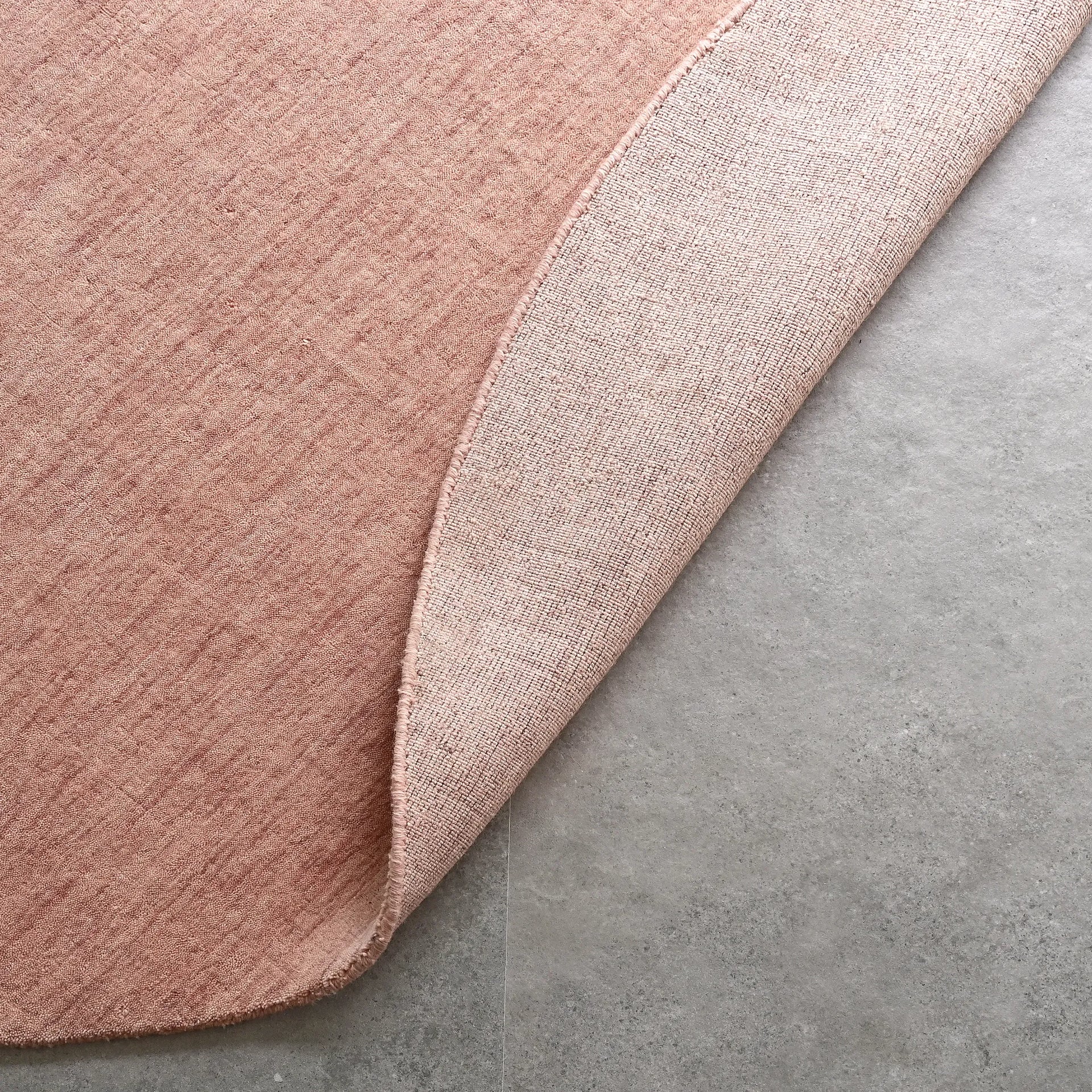 Anya Round Rug - Pink Salt 250cm x 250cm