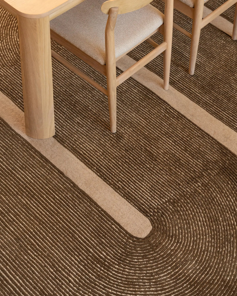 Slope Rug - Espresso 200cm x 300cm