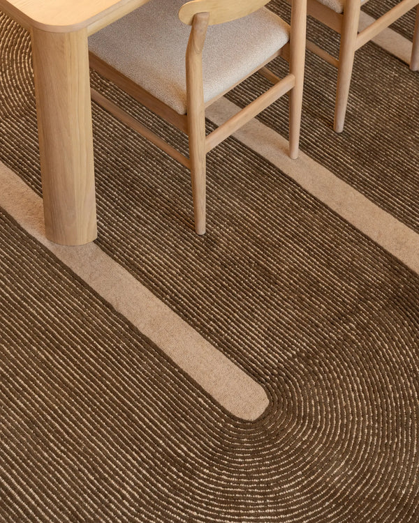 Slope Rug - Espresso 300cm x 400cm
