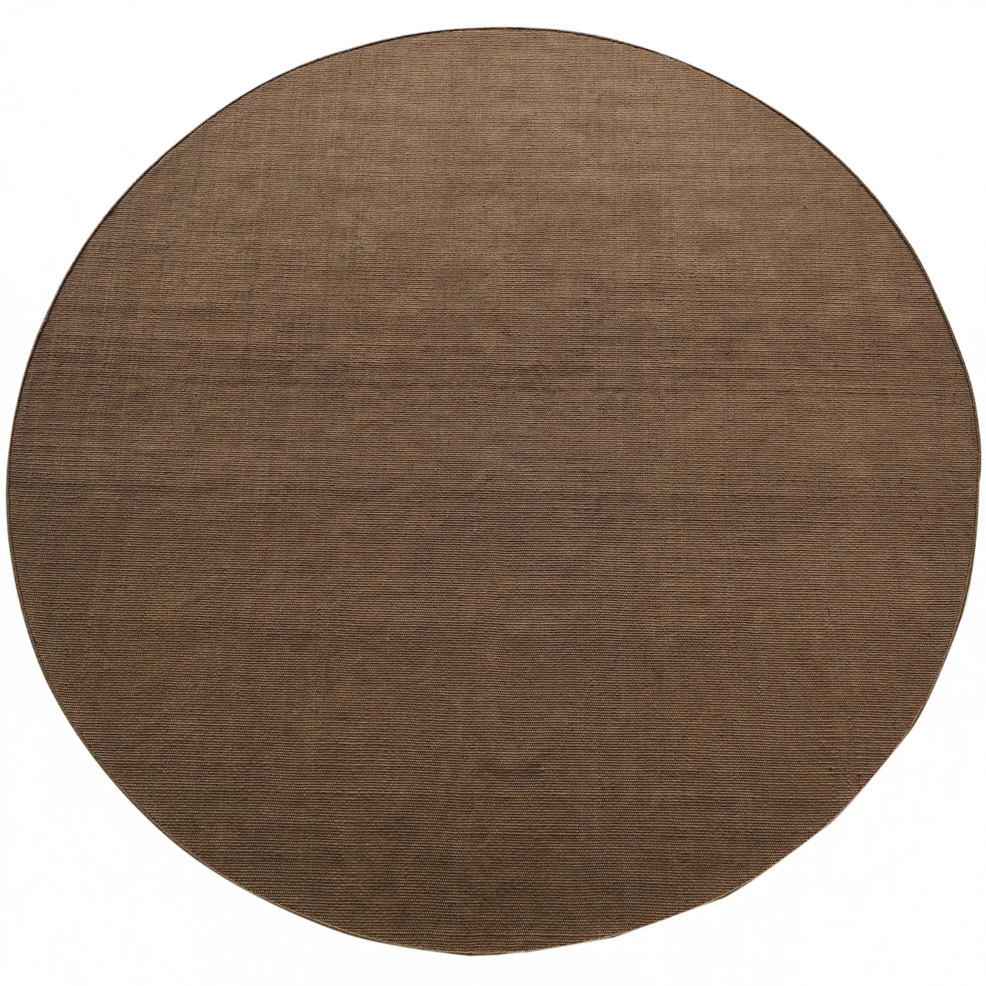 Mesa Outdoor Round Rug - Chocolate 250cm x 250cm
