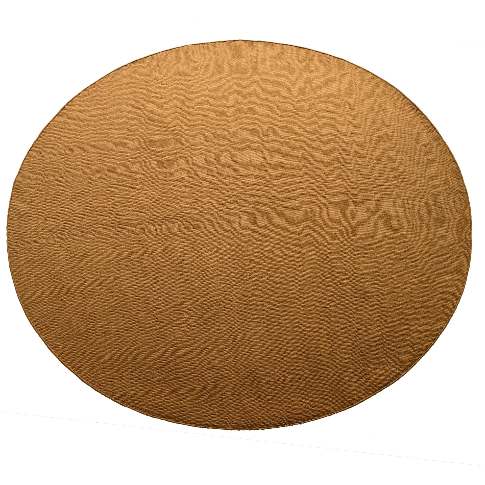 Mesa Outdoor Round Rug - Ochre 250cm x 250cm