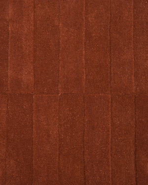 Shari Brick Rug Swatch