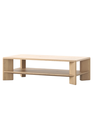 Remy Coffee Table 130cm - Oak Crema