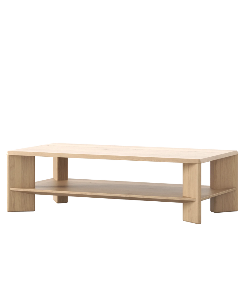Remy Coffee Table 130cm - Oak Crema