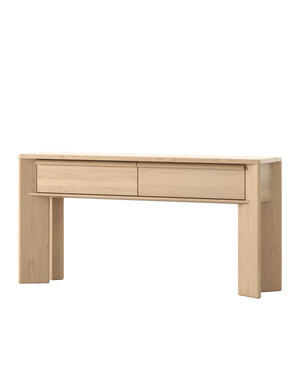 Remy Console Table 150cm - Oak Crema