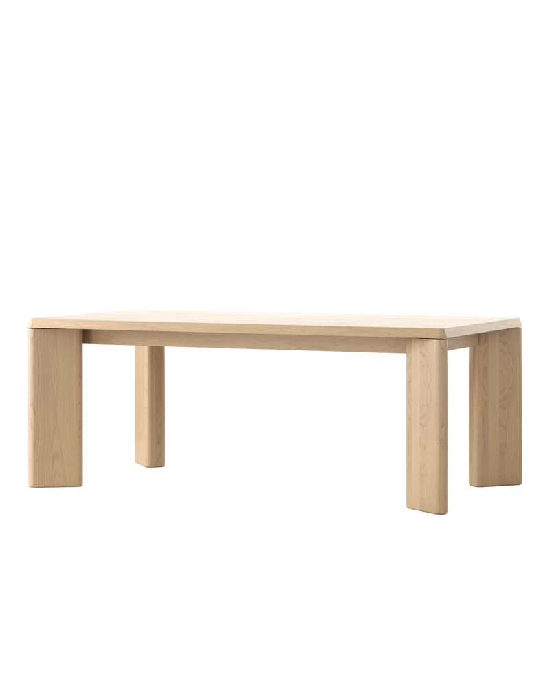 Remy Dining Table 240cm - Oak Crema