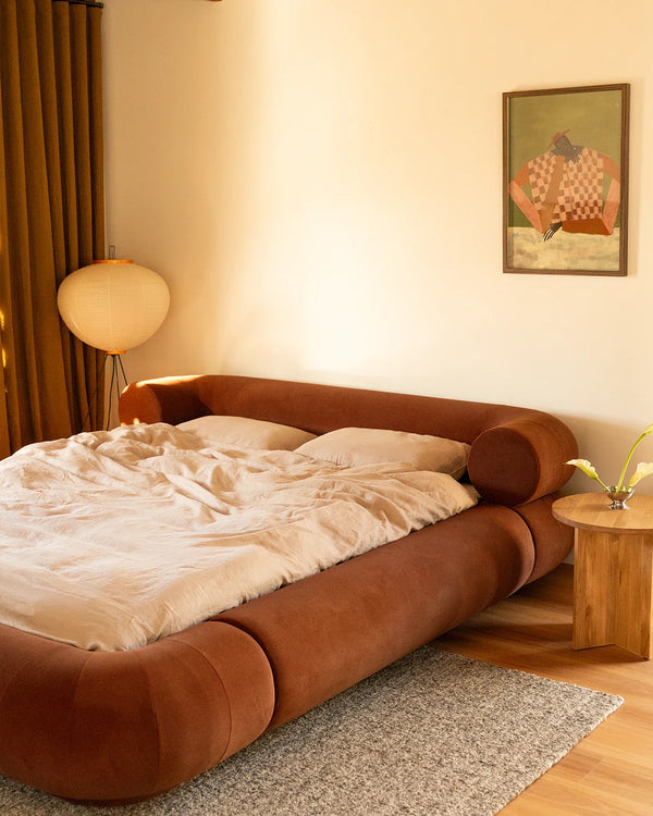 Restore King Bed - Eden Brick