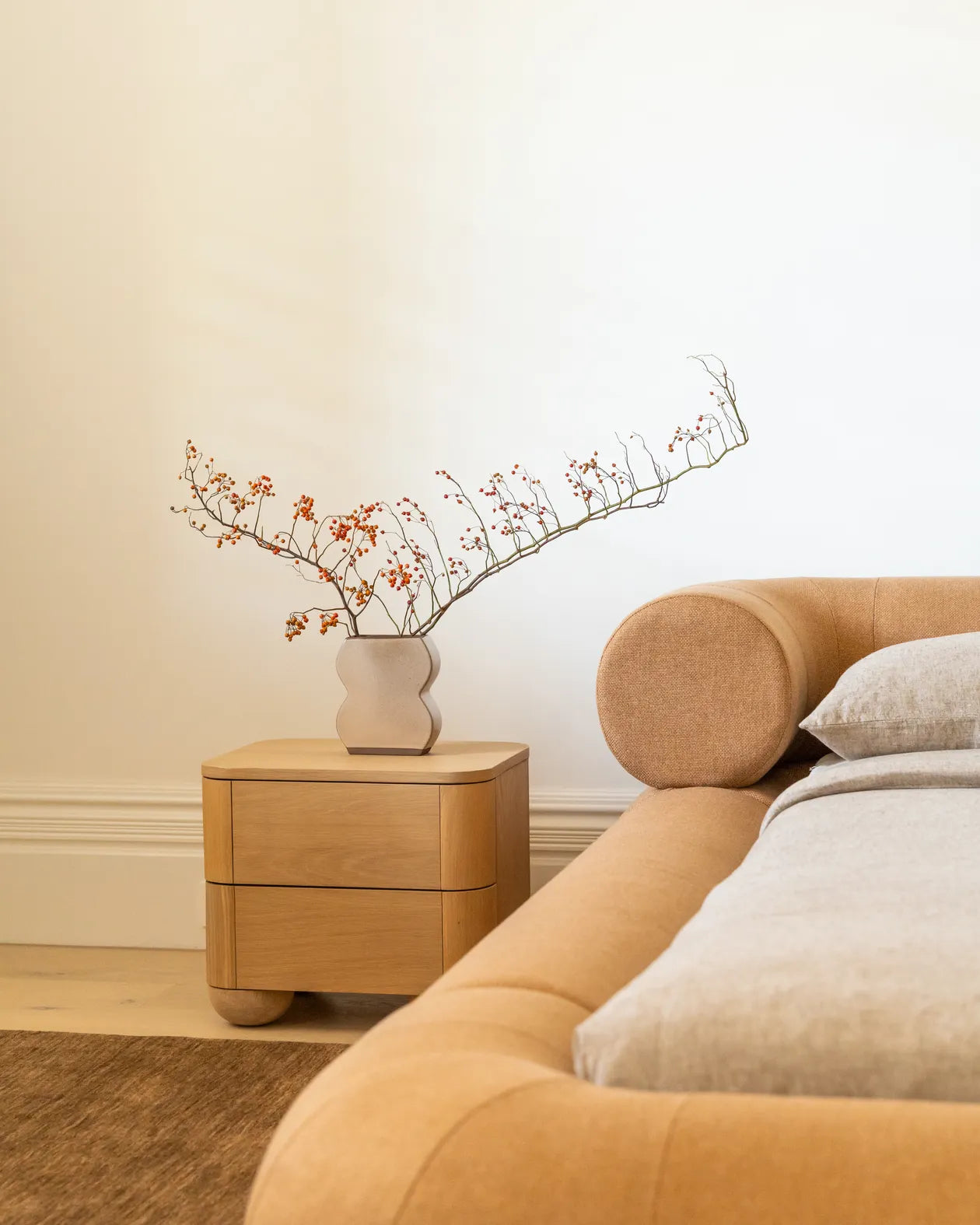 Restore Queen Bed - Fossil Fawn