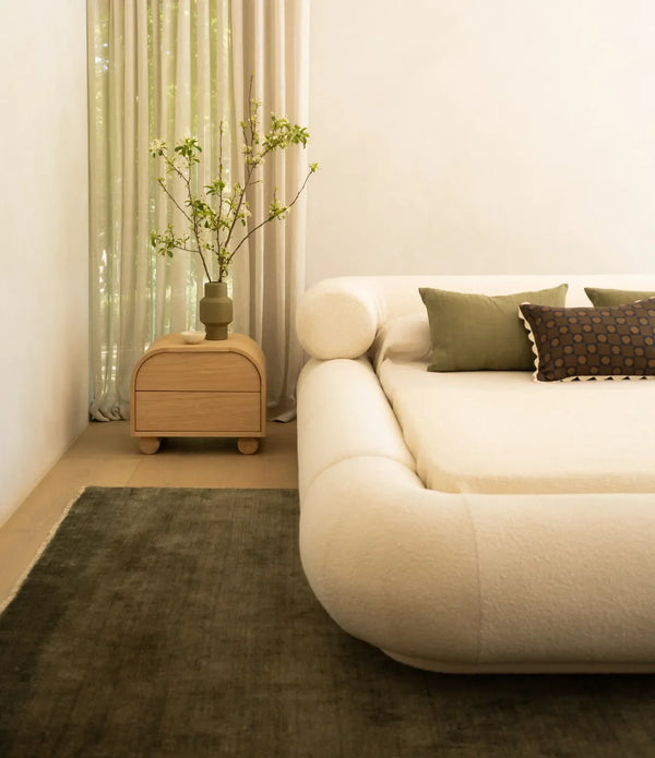 Restore King Bed - Copenhagen Off White