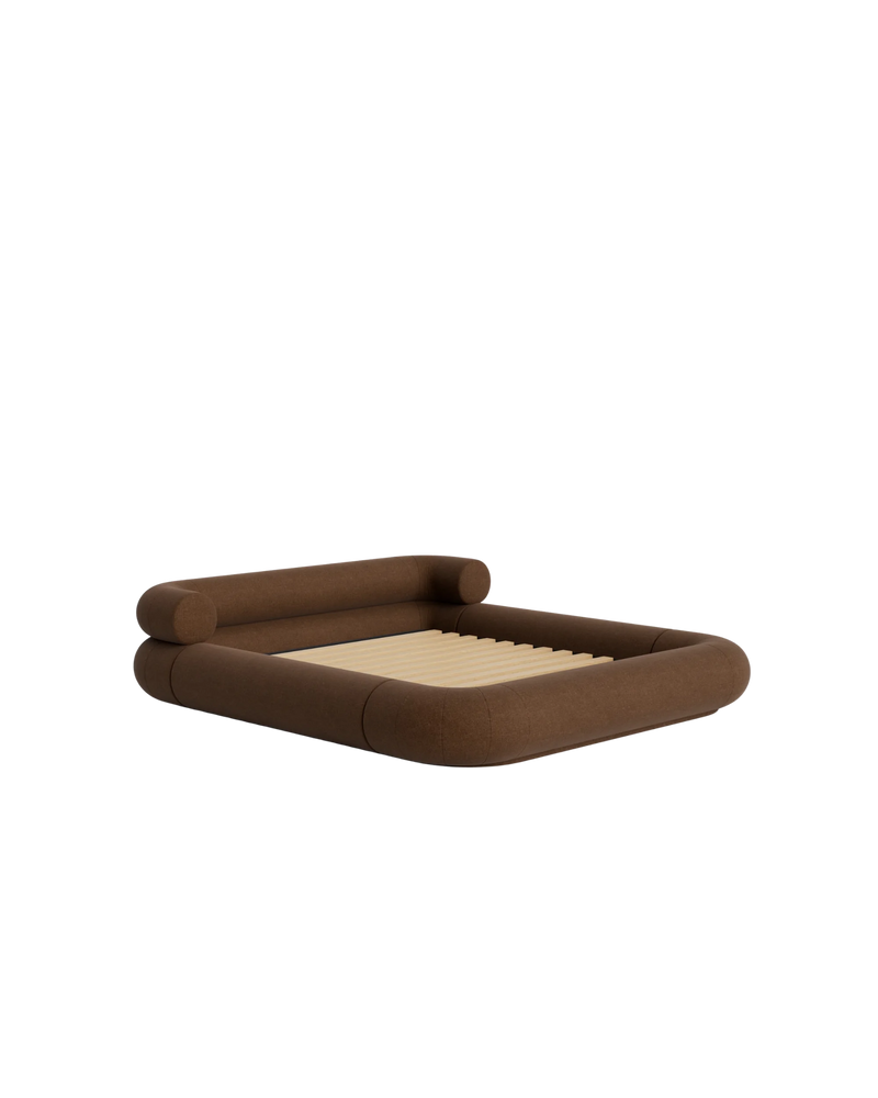 Restore Queen Bed - Fossil Chocolate