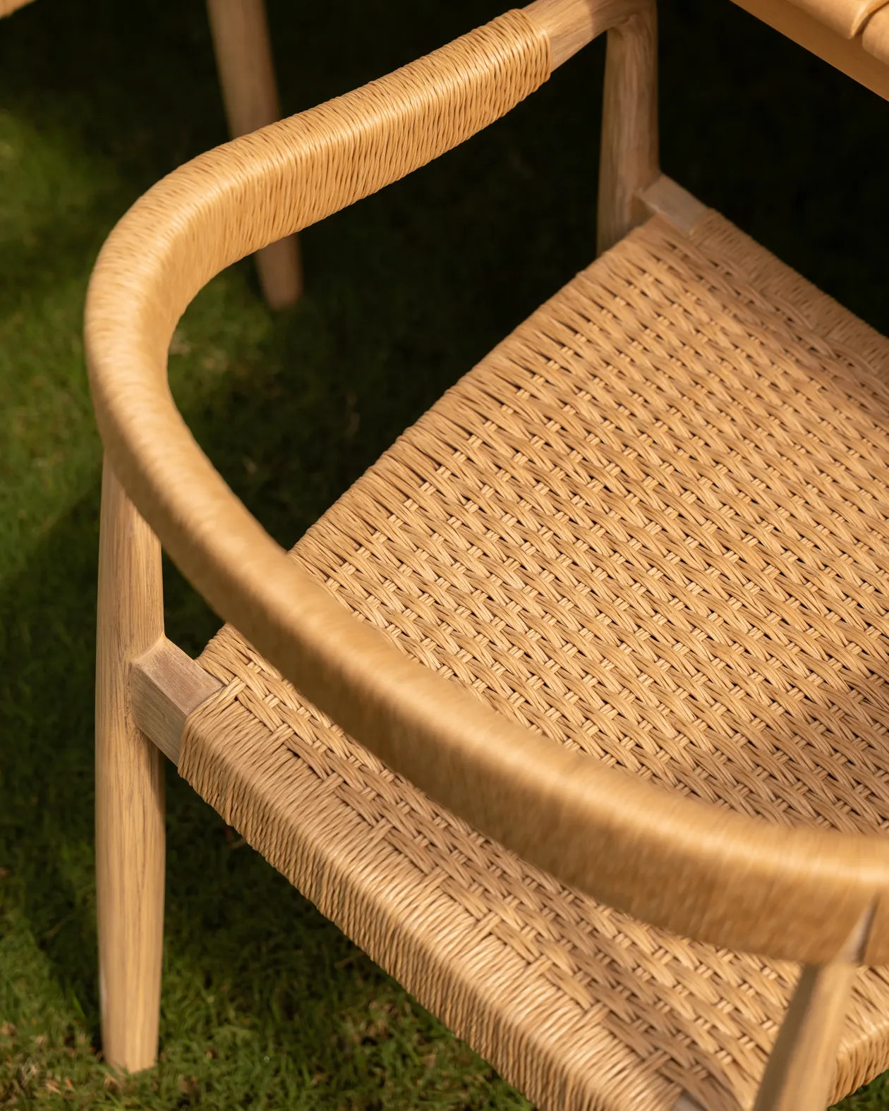 Reynolds Outdoor Dining Chair - Light Acacia