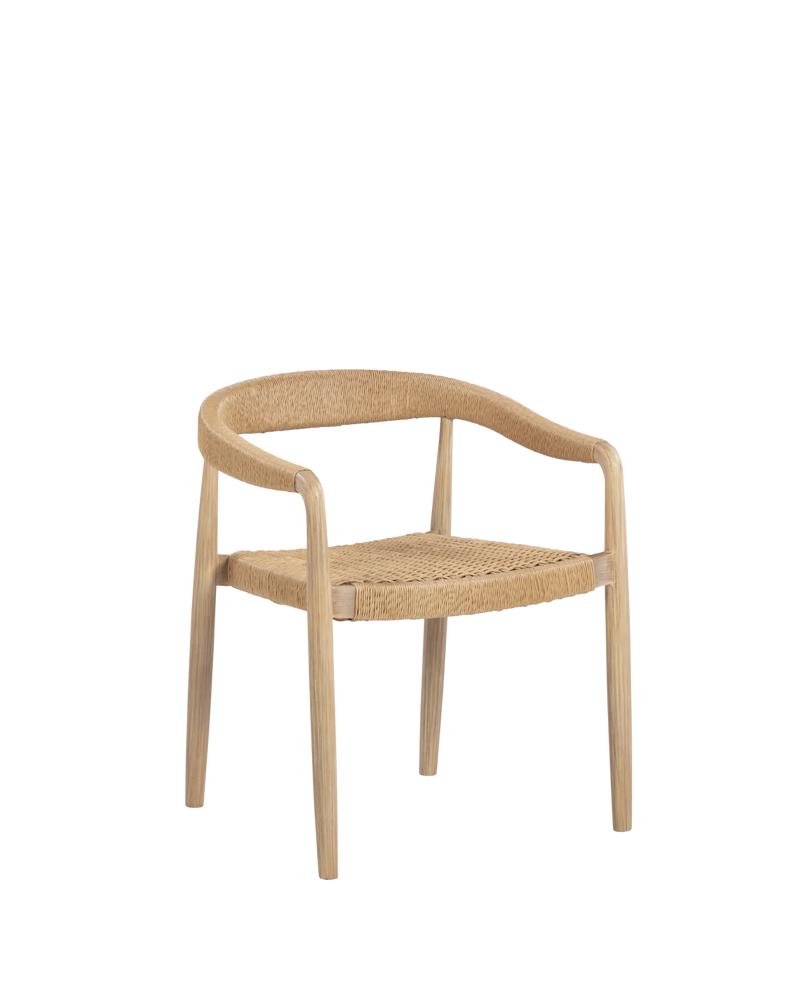 Reynolds Outdoor Dining Chair - Light Acacia