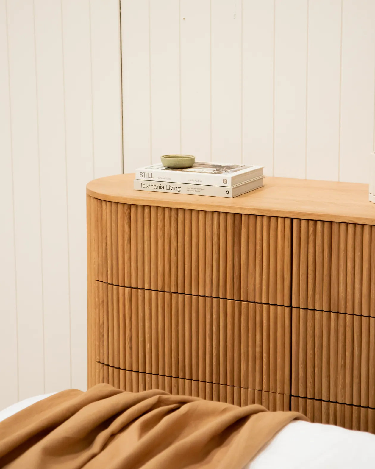 Buy Ripple 6 Drawer Chest - Oak by RJ Living online - RJ Living