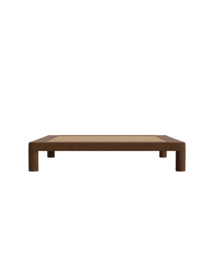 Ritual King Bed Frame - Fossil Chocolate