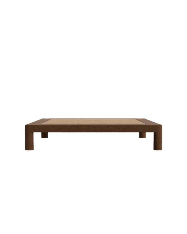 Ritual King Bed Frame - Fossil Chocolate