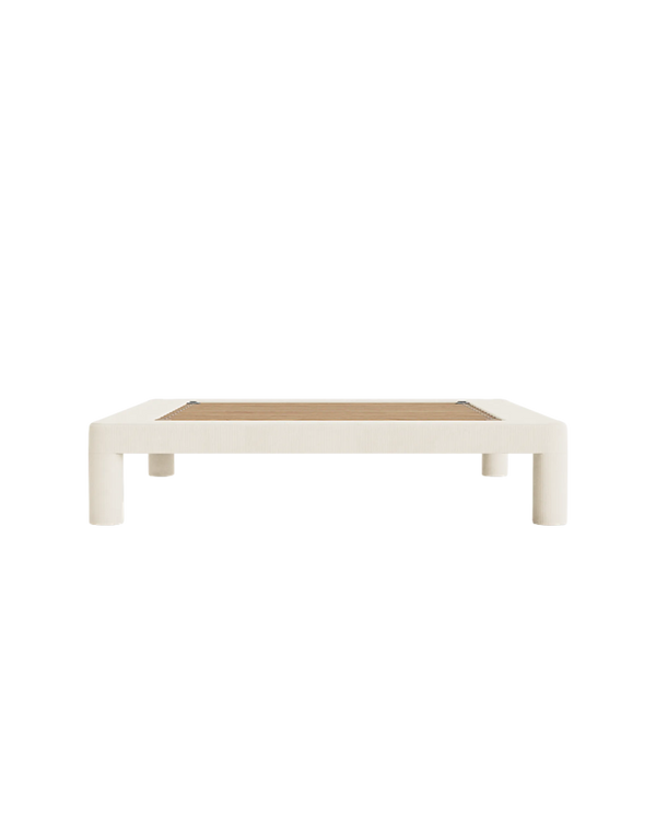 Ritual Queen Bed Frame - Corduroy Off White