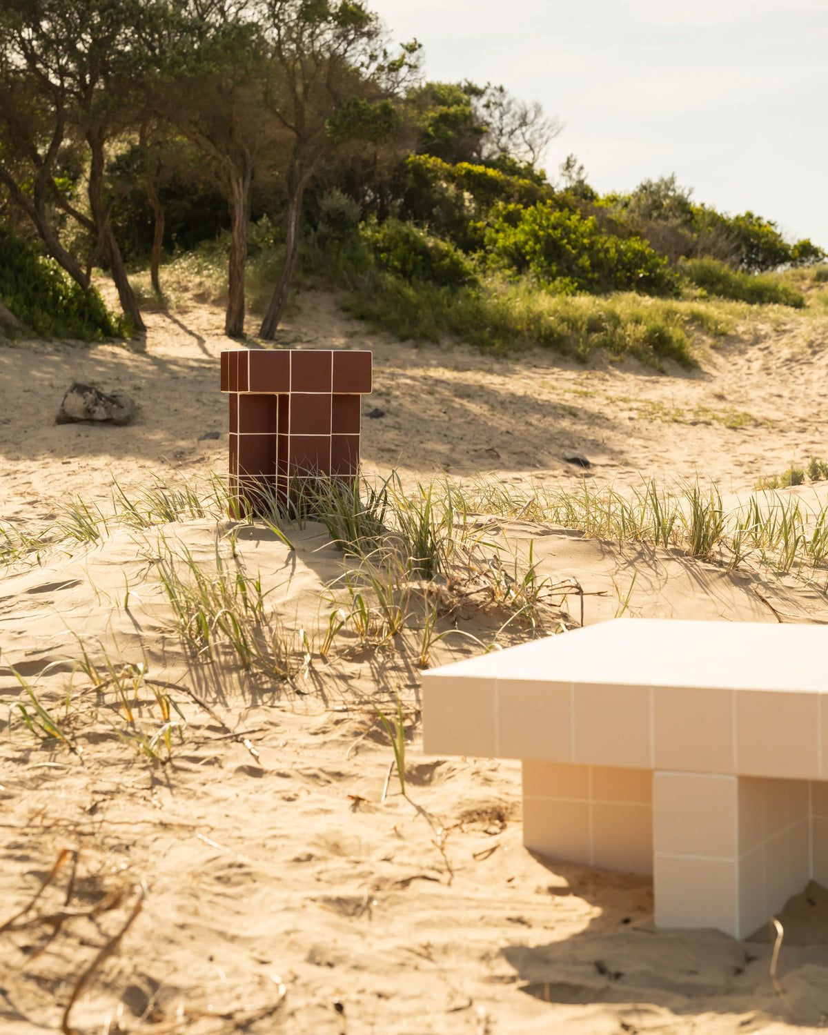 Riva Outdoor Side Table - Pimento
