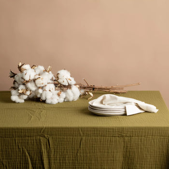Enes Tablecloth Medium - Moss