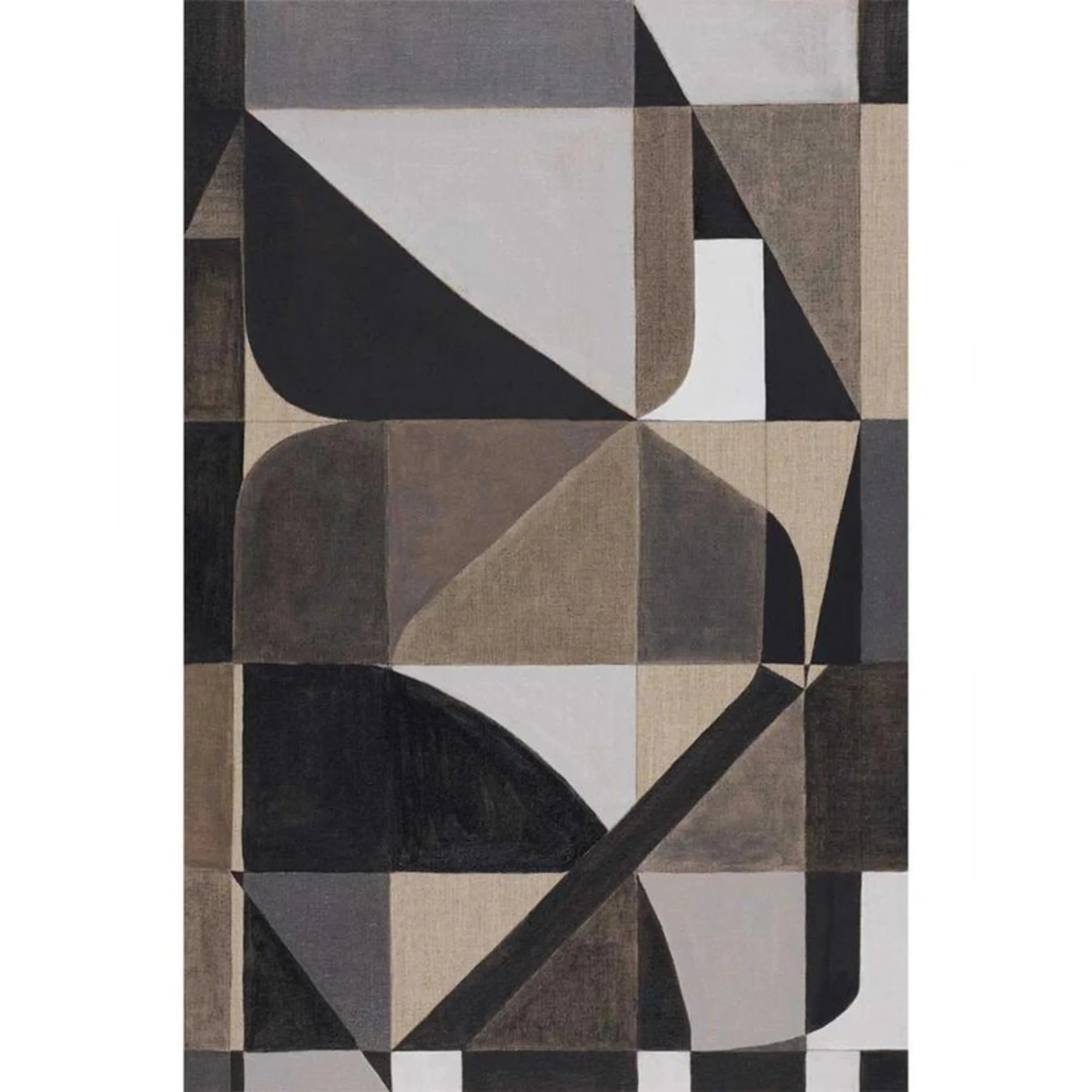 Buy Graphite Arch Canvas Print 45cm x 30cm Black Frame by Studio Elwood ...
