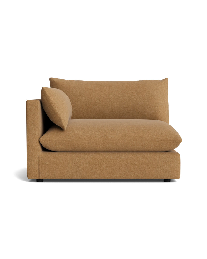 Sidney Slipcover Left Corner Module Fabric - Fossil Fawn