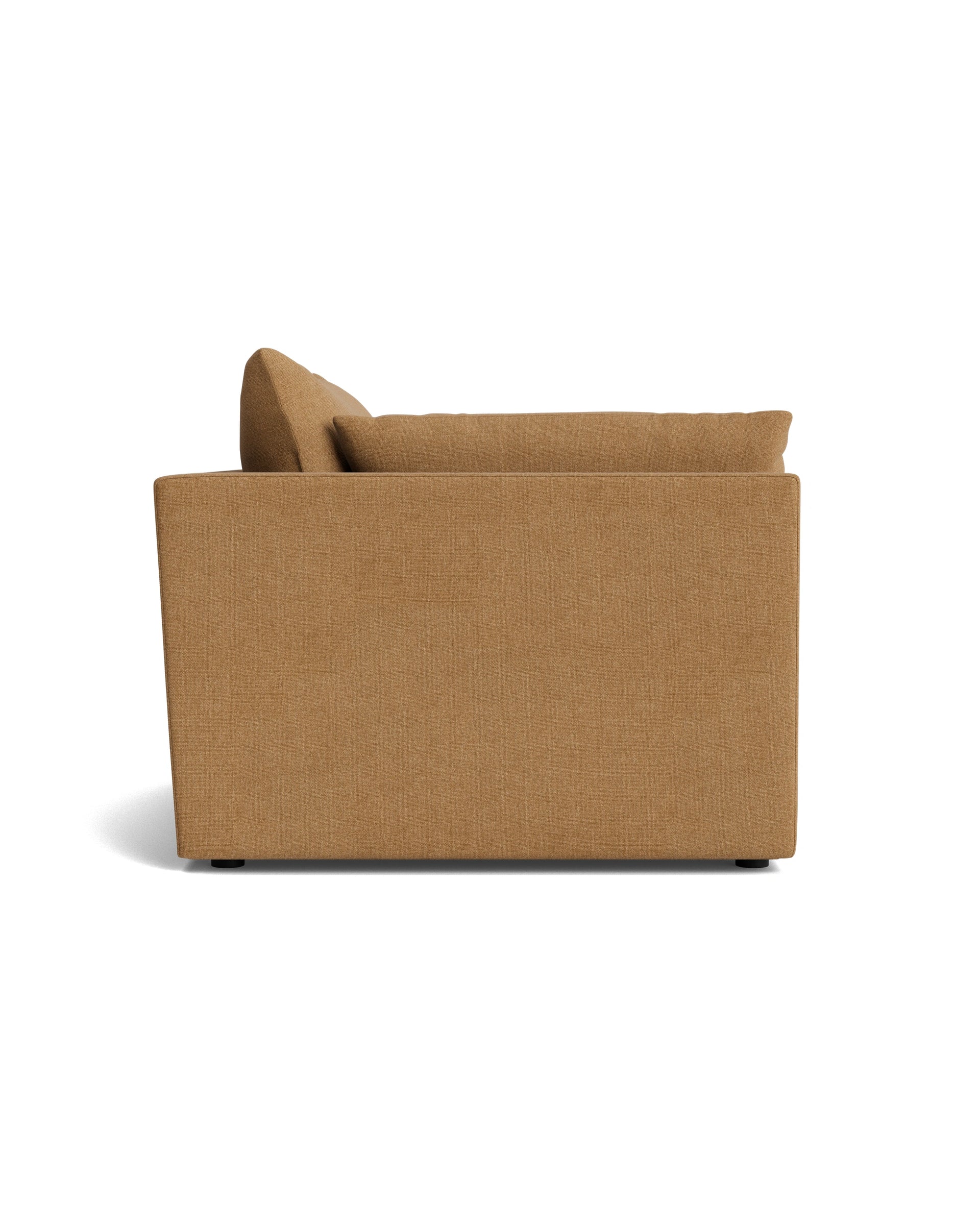 Sidney Slipcover Left Corner Module - Fossil Fawn