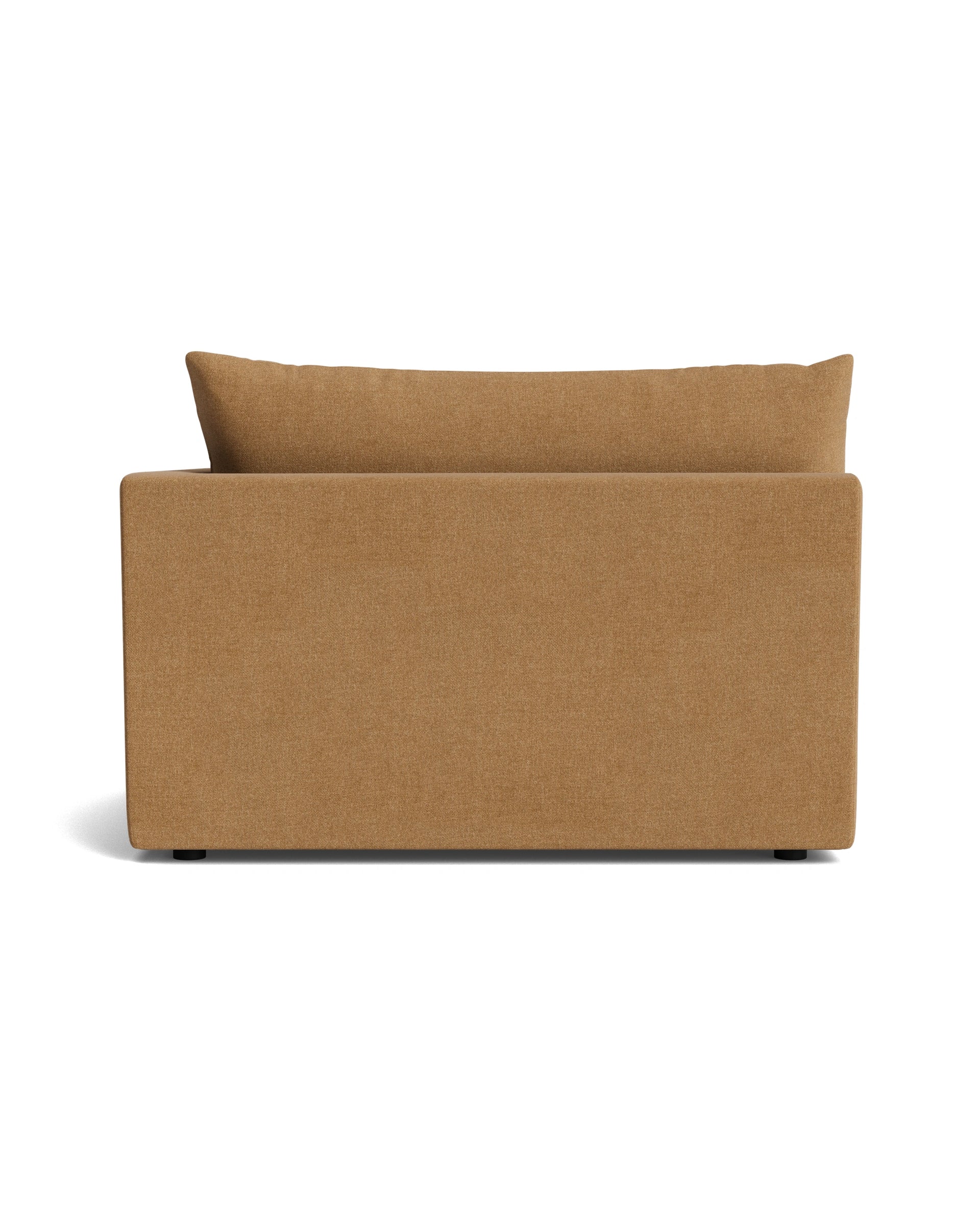 Sidney Slipcover Right Corner Module - Fossil Fawn