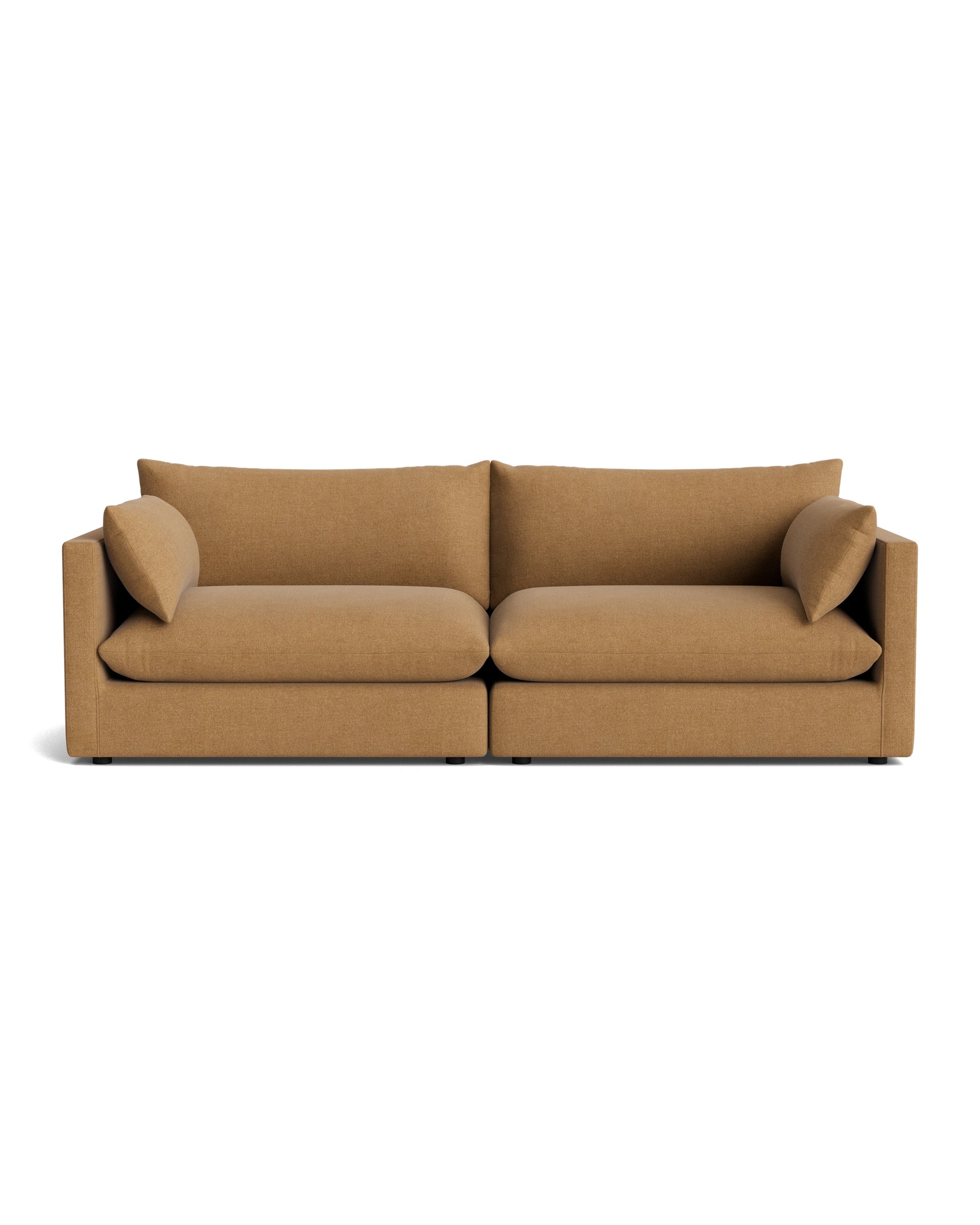 Sidney Slipcover 4 Seater Sofa - Fossil Fawn