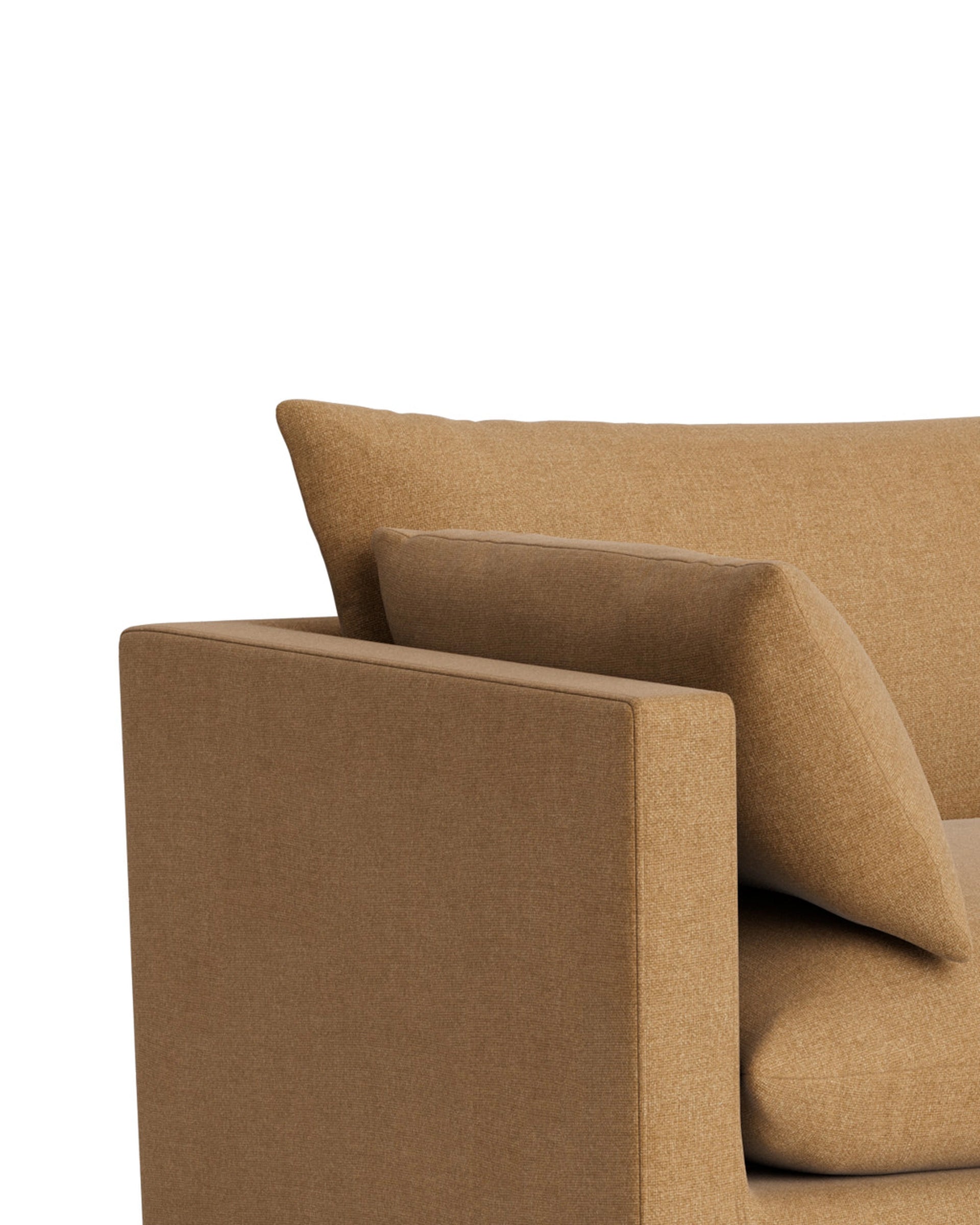 Sidney Slipcover 4 Seater Sofa - Fossil Fawn