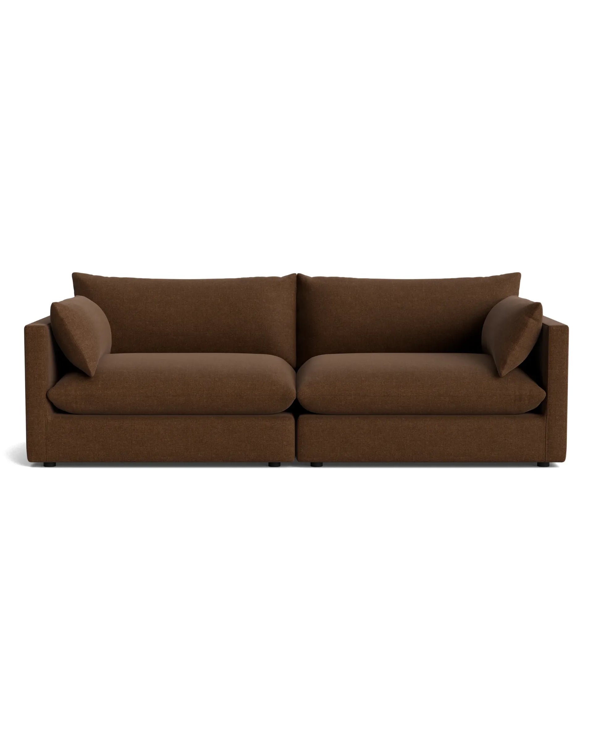 Sidney 4 Seater Sofa - Fossil Chocolate