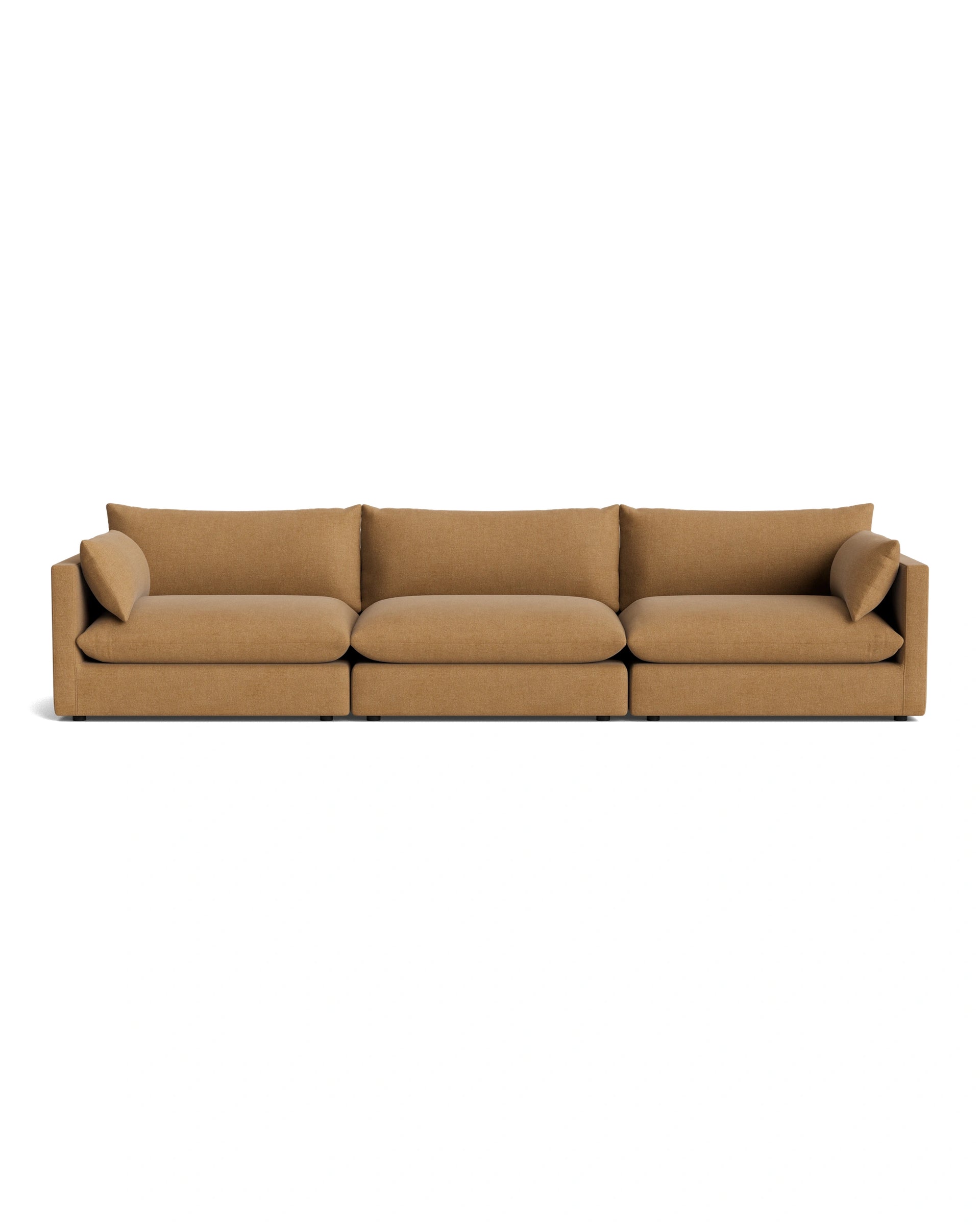 Sidney Slipcover 5 Seater Sofa - Fossil Fawn