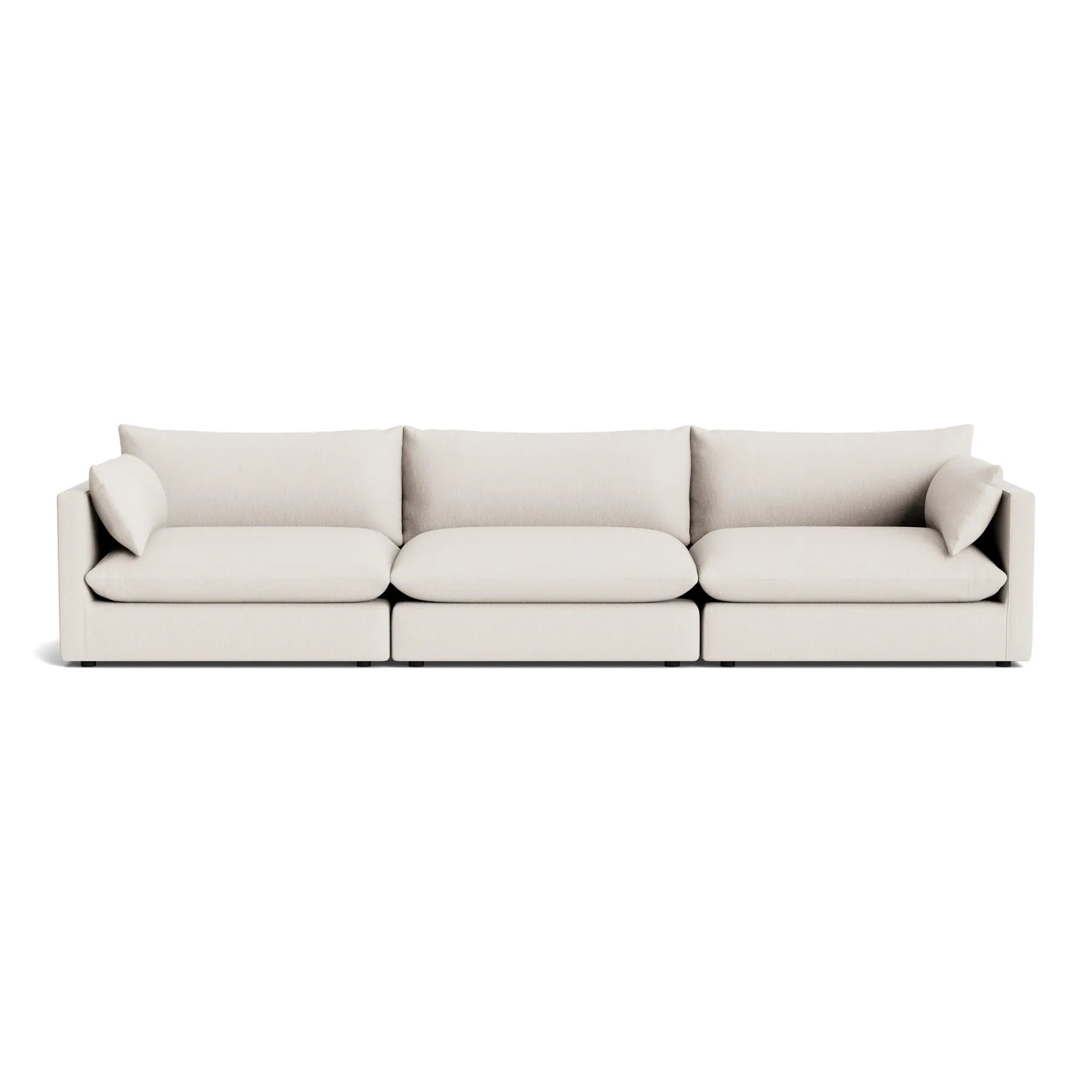 Sidney Slipcover 5 Seater Sofa - Silex Off White