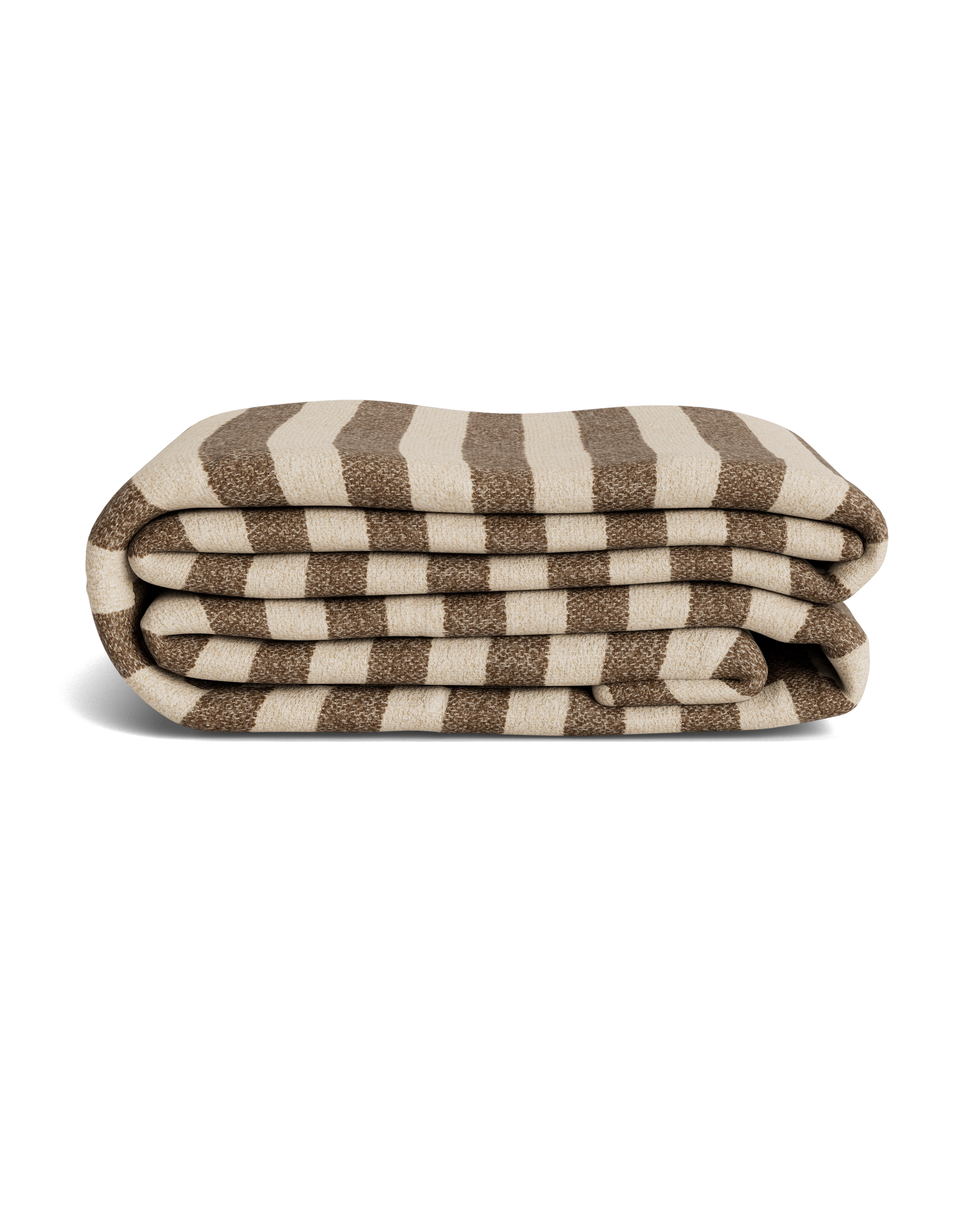 Sidney Slipcover Ottoman Fabric - Marnie Coconut Stripe