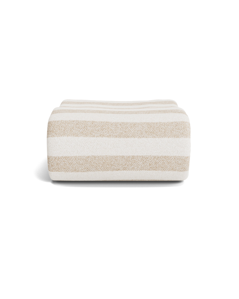 Sidney Slipcover Bed Head Fabric 270cm - Marnie Sand Stripe