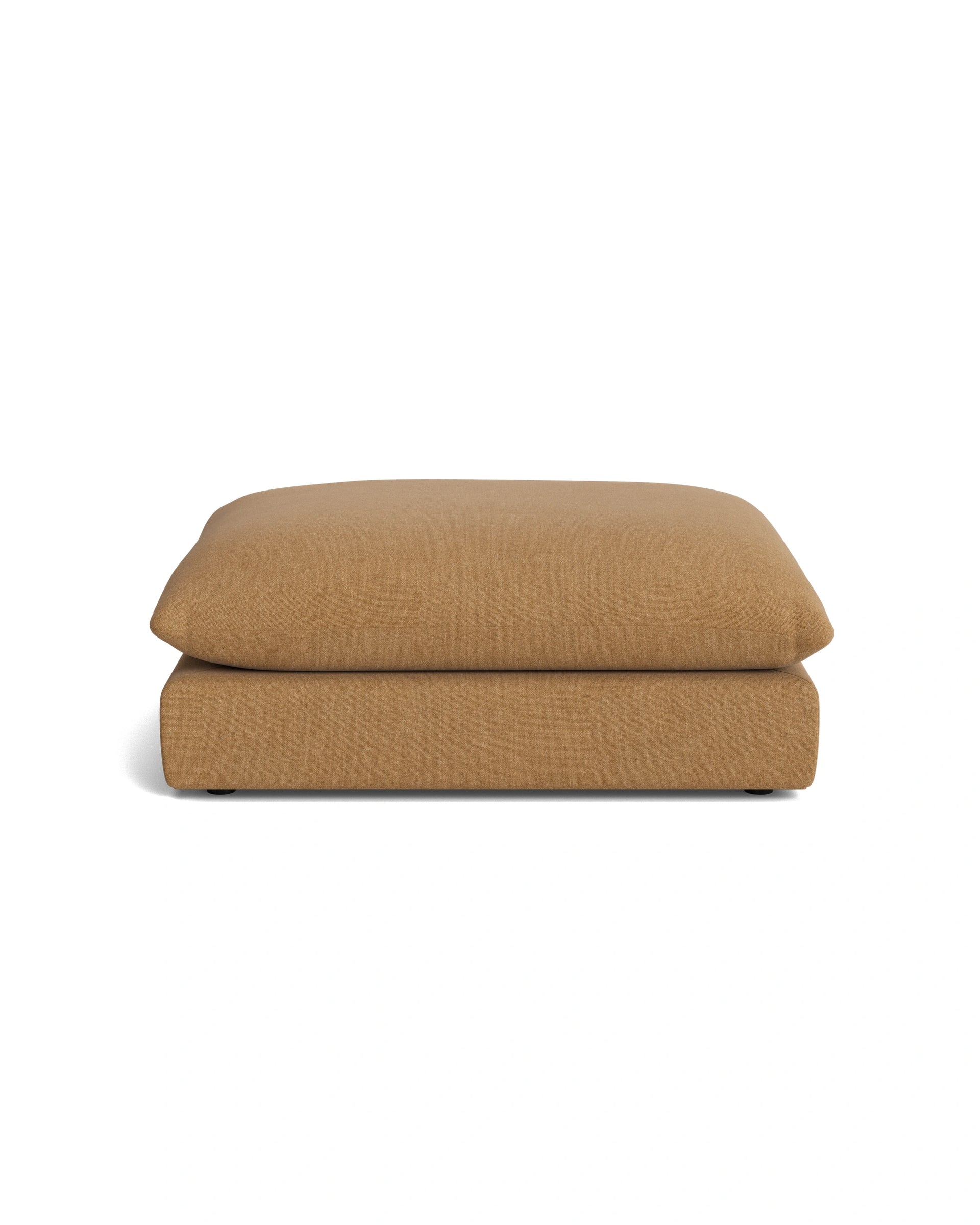 Sidney Slipcover Ottoman Fabric - Fossil Fawn