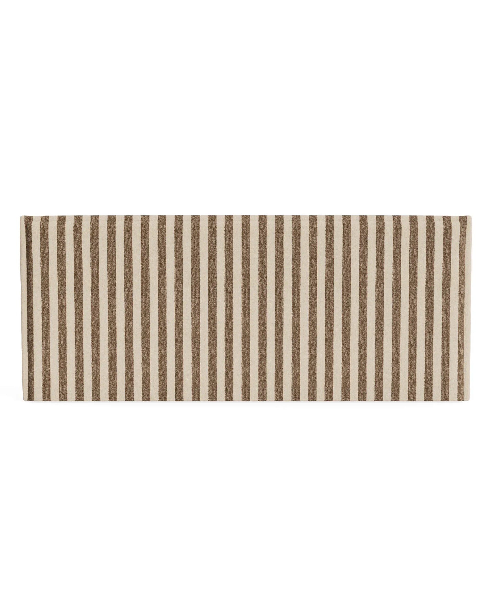 Sidney Slipcover Bed Head 270cm - Marnie Coconut Stripe
