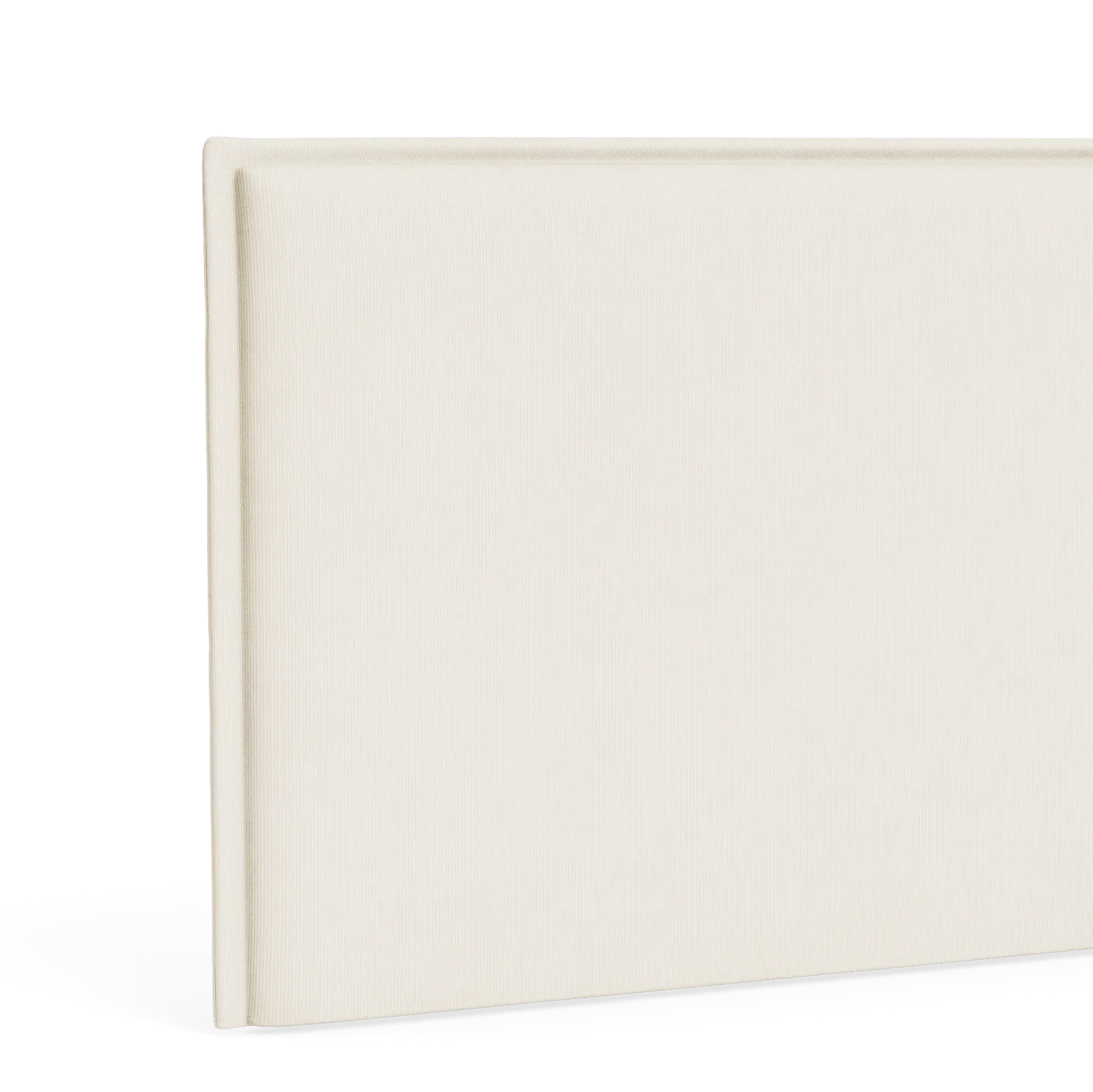 Sidney Bed Head 270cm - Corduroy Off-White