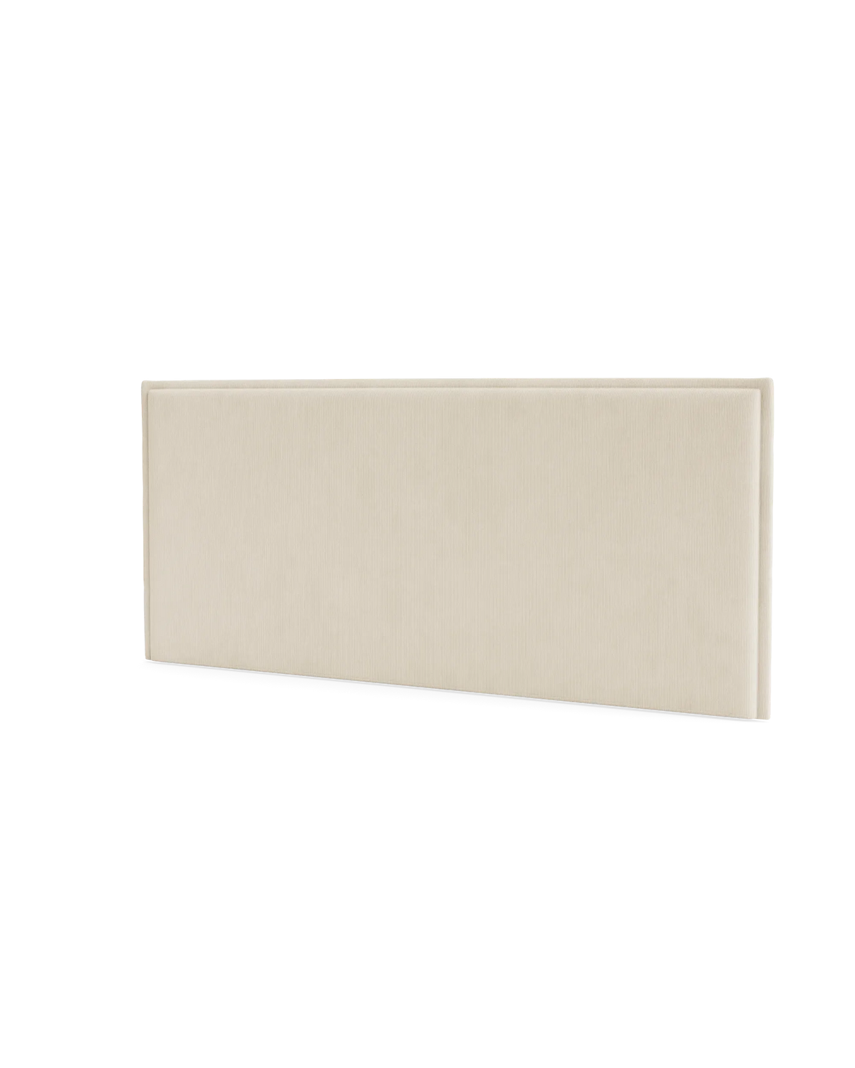 Sidney Bed Head 270cm Fabric - Corduroy Off-White