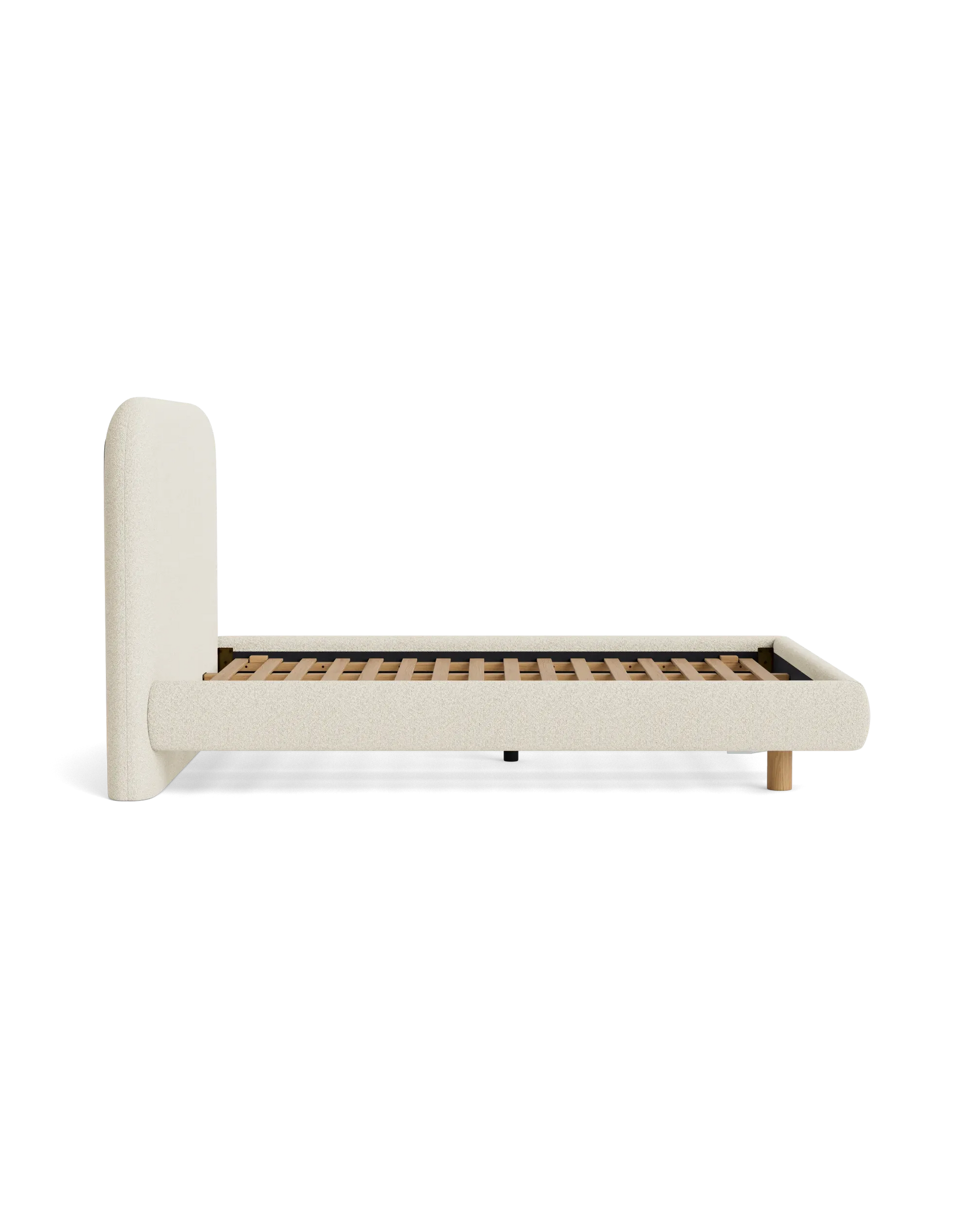 Jesper Double Bed - Copenhagen Grey