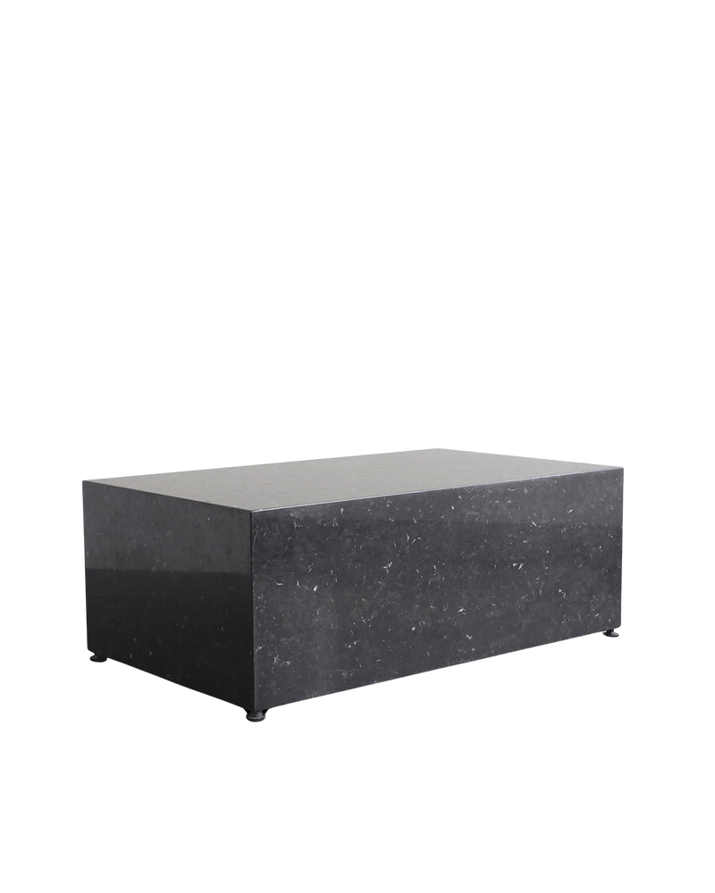 Stage Marble Coffee Table - Black Marble