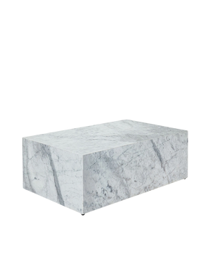 Stage Marble Coffee Table - Grey Carrara