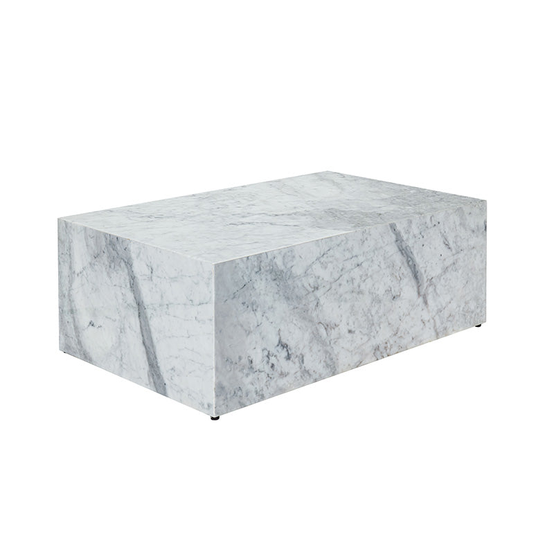 Stage Marble Coffee Table - Grey Carrara