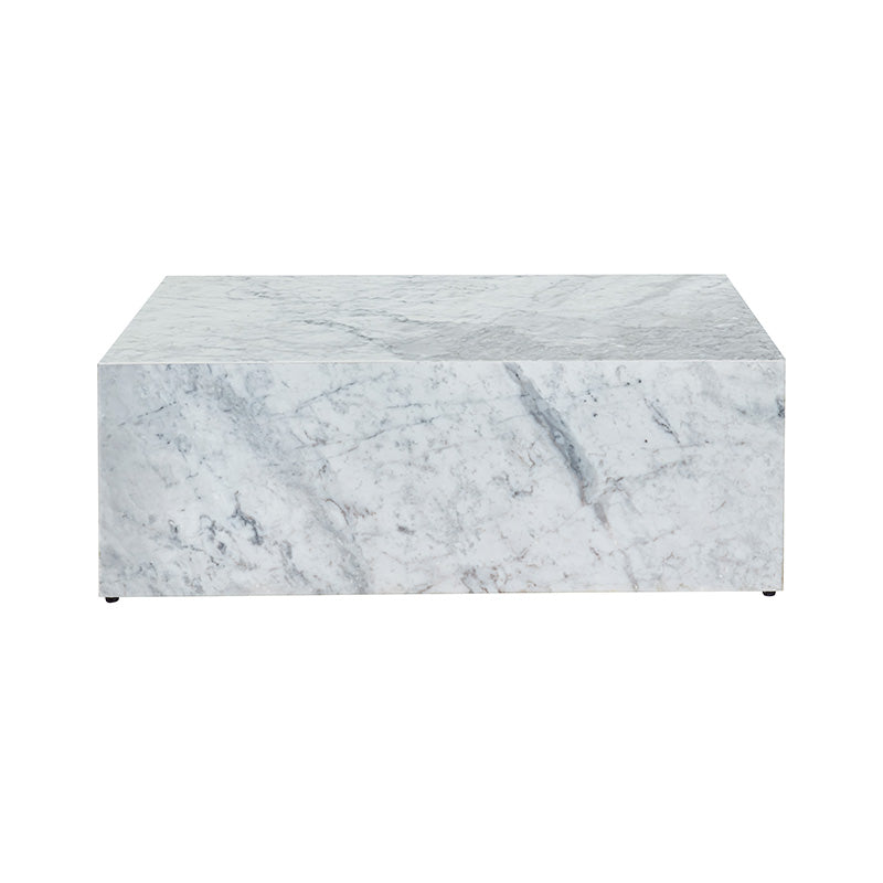 Stage Marble Coffee Table - Grey Carrara