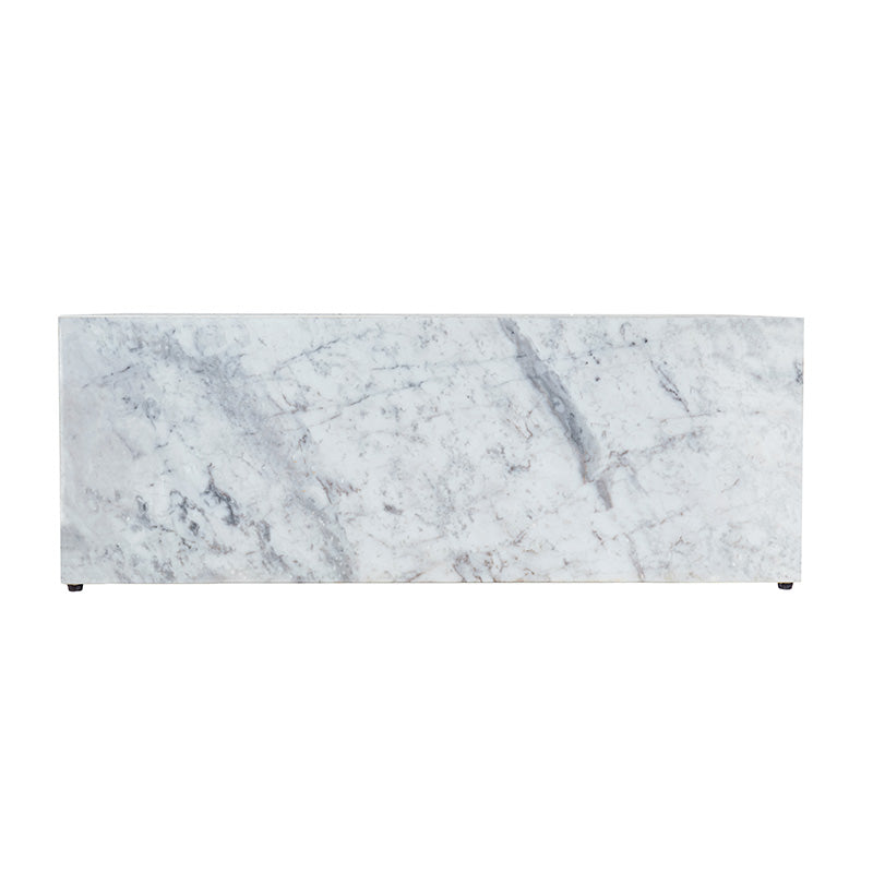 Stage Marble Coffee Table - Grey Carrara