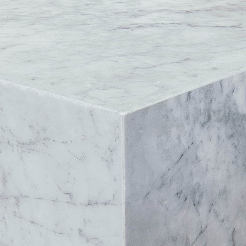 Stage Marble Coffee Table - Grey Carrara